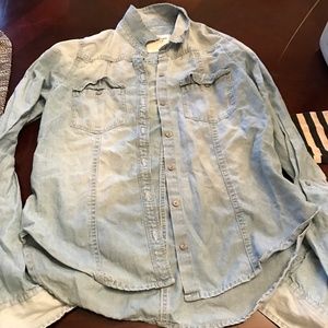 Women's Abercrombie & Fitch Denim Button Down